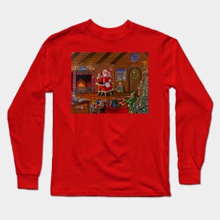 Santa and Mrs. Santa Long Sleeve T-Shirt